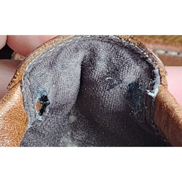 SAS Women's Weave Slip On Loafer Tripad Comfort Shoes Brown Leather Size 7.5W - Picture 11 of 12